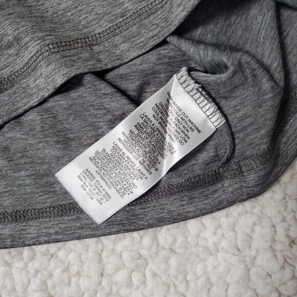 Adidas Youth Gray Logo T-Shirt – Size M (10/12) Short Sleeve Tee - Picture 4 of 5